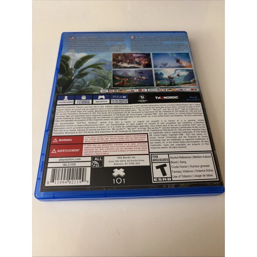 Biomutant (Sony PlayStation 4, 2021)